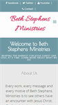 Mobile Screenshot of bethstephens.org